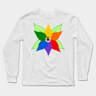 Pride Poinsettia Long Sleeve T-Shirt